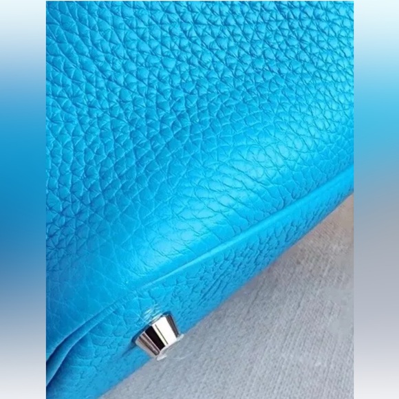 Hermès Picotin 22 Blue Frida 22 - Picture 9 of 14